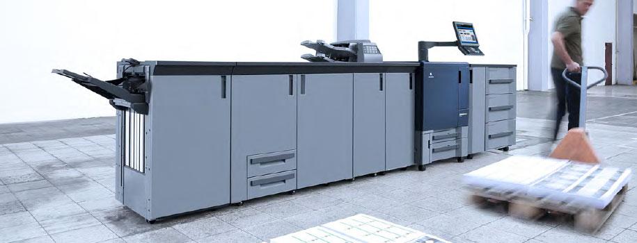 La bizhub PRESS C71hc nel nostro showroom