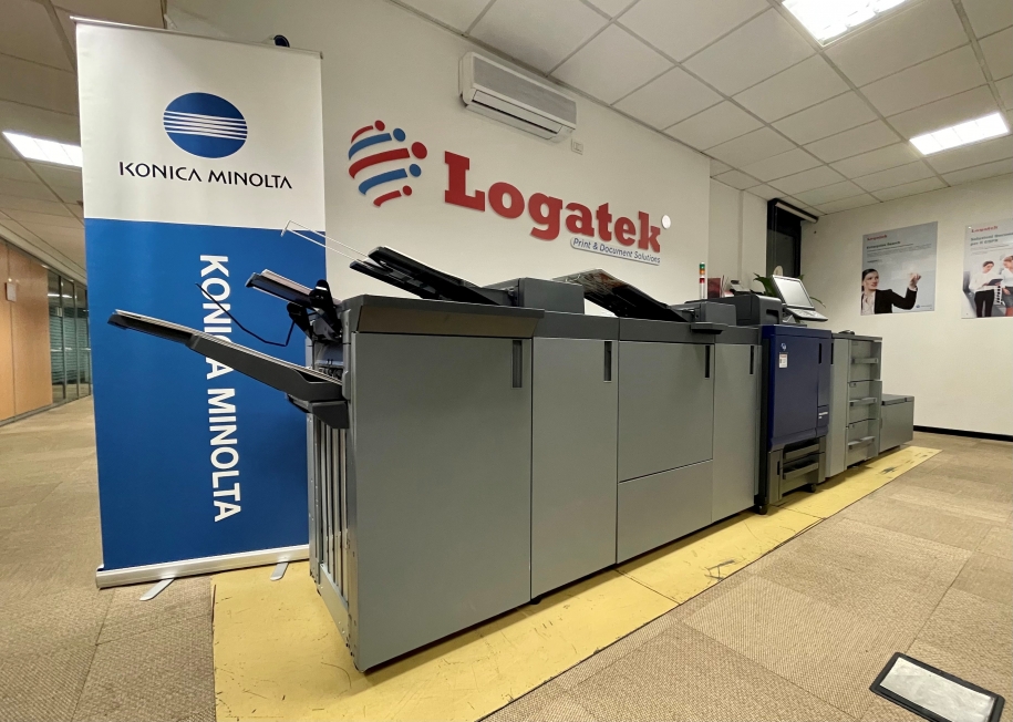 In Logatek si continua ad installare la nuova serie Accurio Press di Konica Minolta