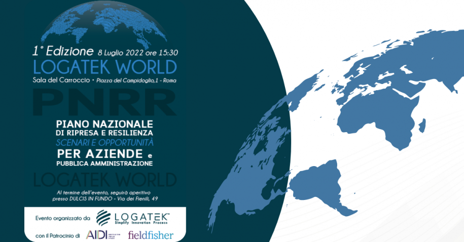 Logatek World: PNRR Scenari e Opportunità per Aziende e Pubblica Amministrazione