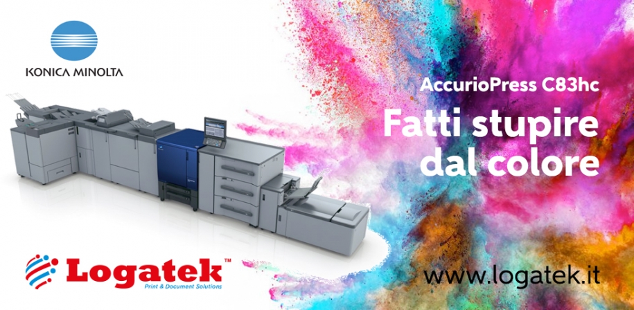 AccurioPress C83hc: fatti stupire dal colore! 