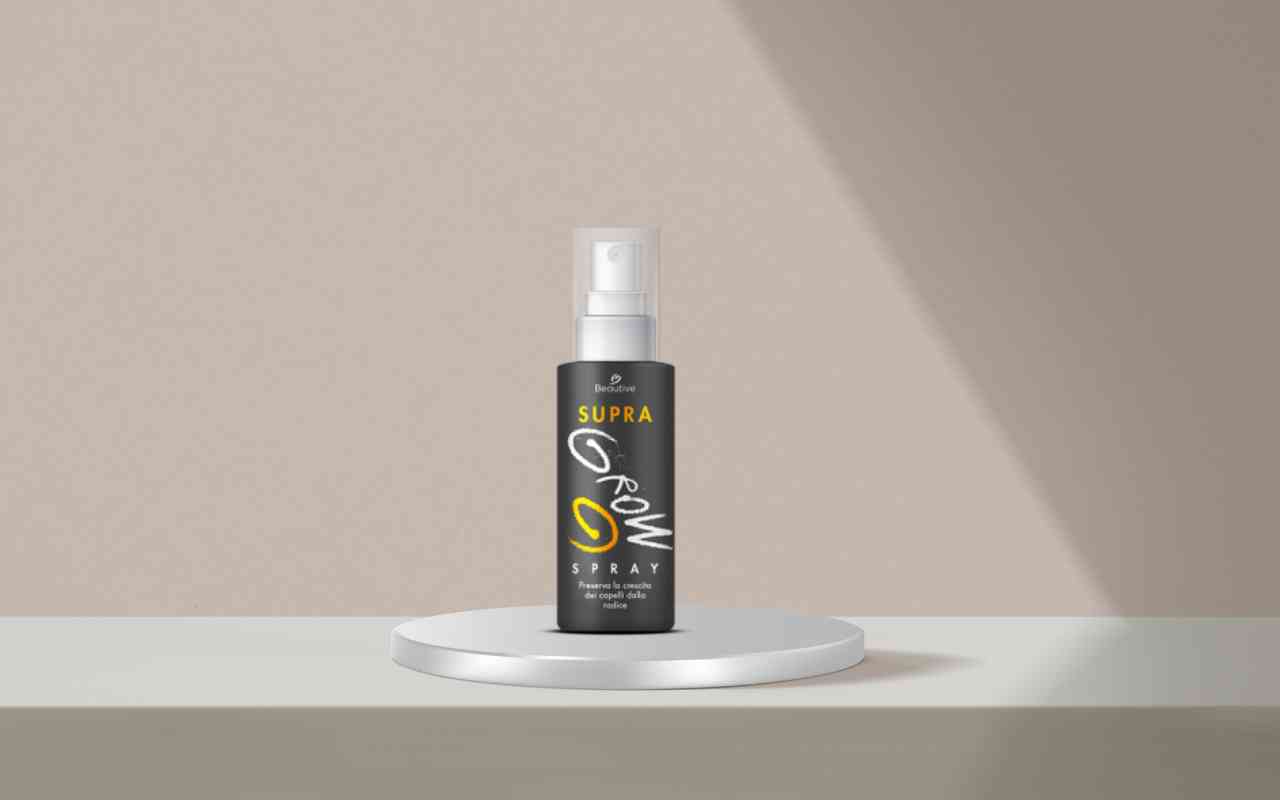 Scopri supraGrow spray: stimola la ricrescita dei capelli in modo naturale e sicuro