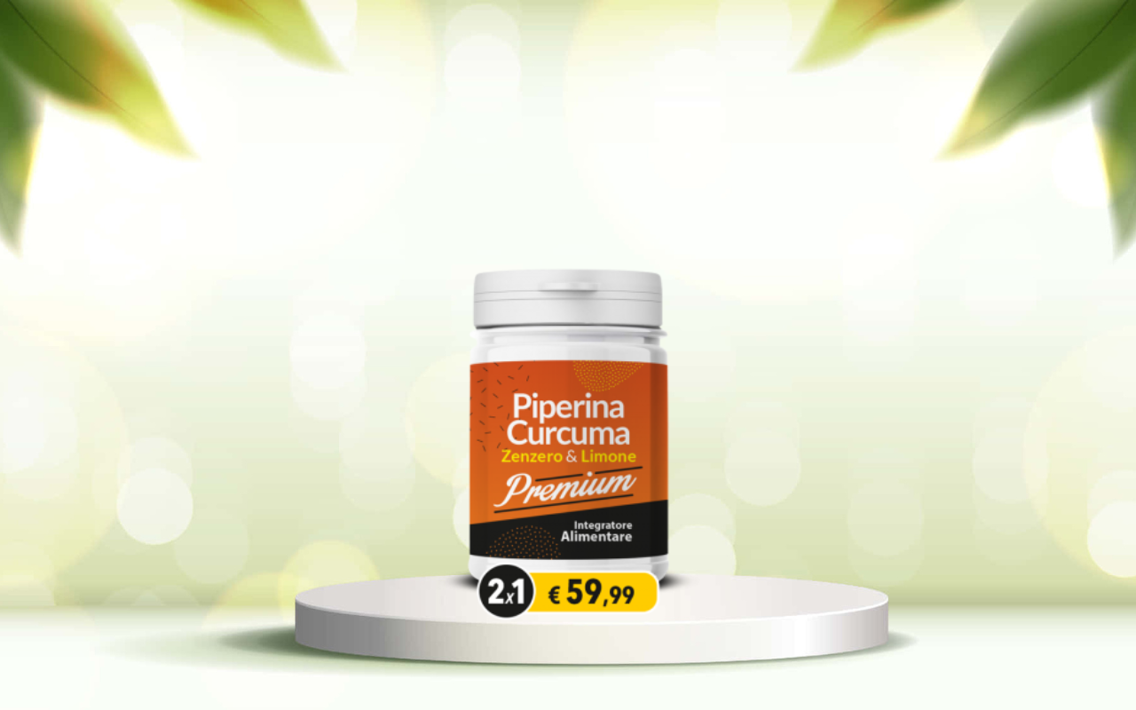 Scopri i benefici di piperina e curcuma premium per il detox e il dimagrimento naturale