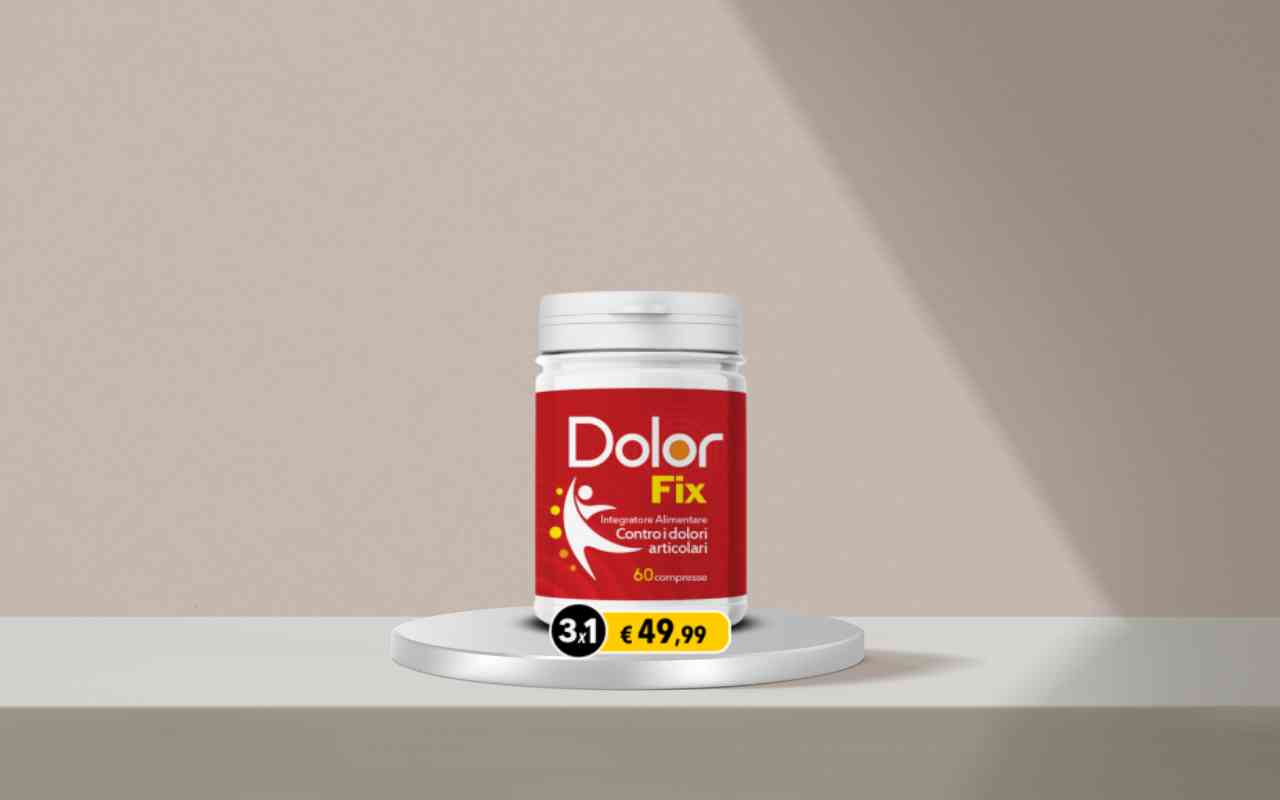 DolorFix: prova l’integratore naturale per dolori muscolari e articolari