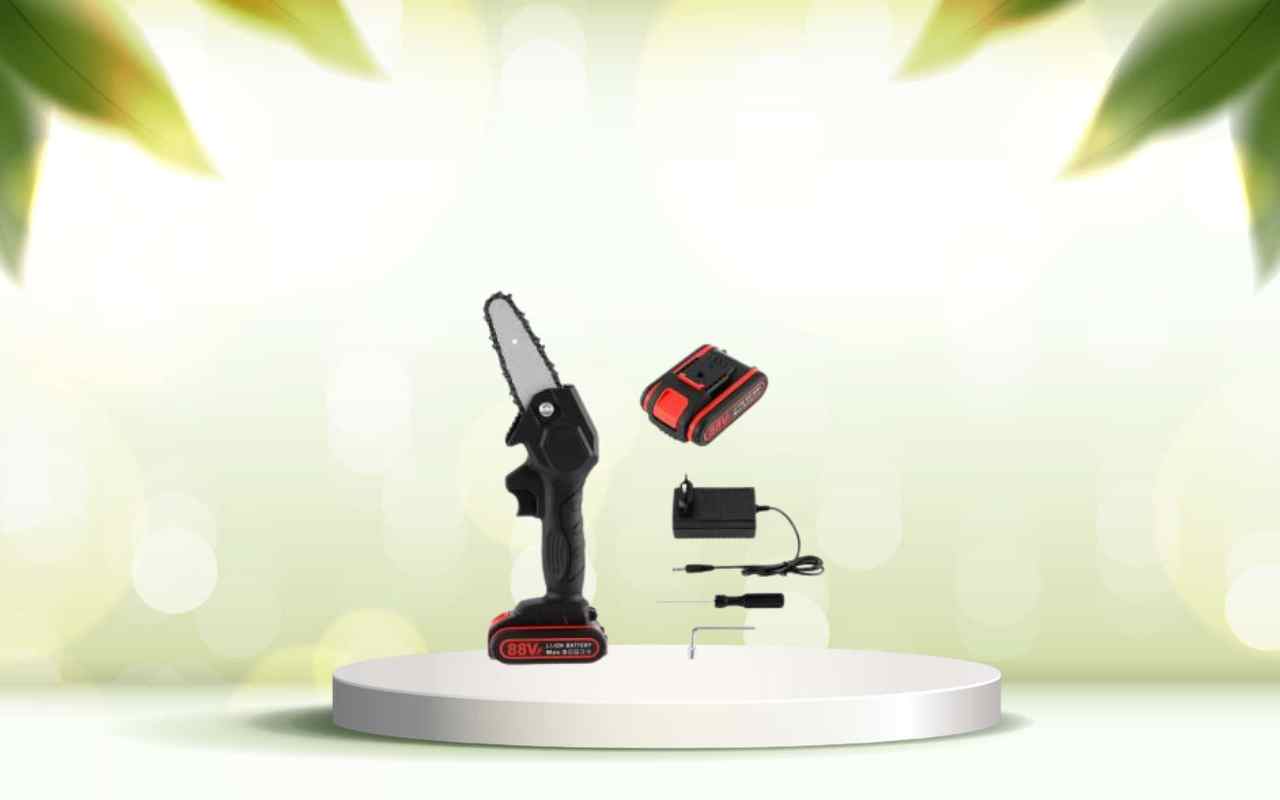 Rendi il tuo giardino perfetto: scegli la mini motosega a batteria efficiente e sicura