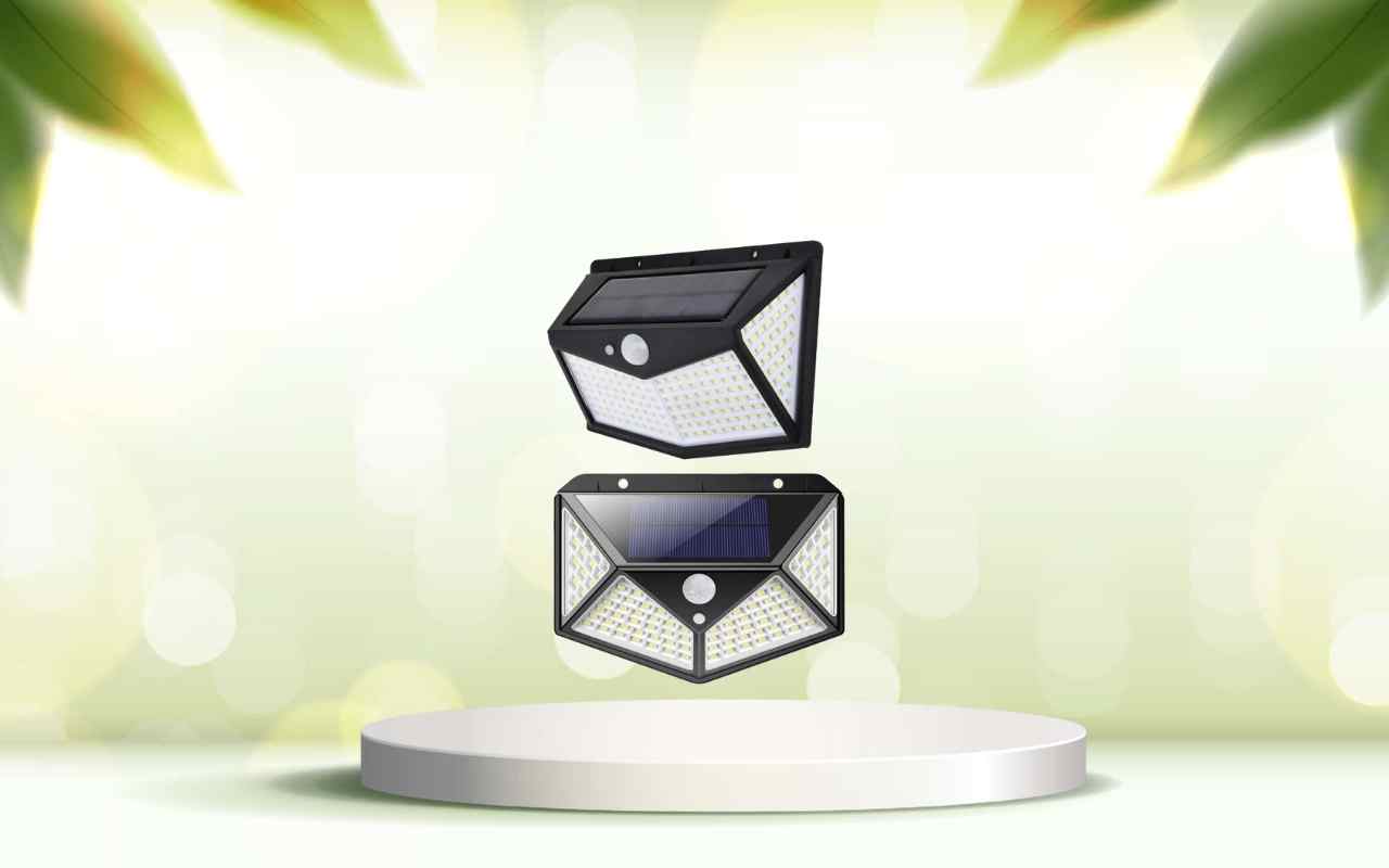Illumina il tuo giardino senza consumi: scopri la promo sui fari solari 100 LED